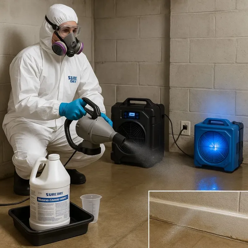 Sanitization and Odor Removal process in Franklin County, IN