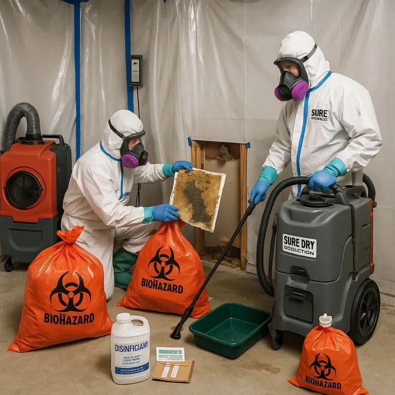 Contaminated Water Handling Protocols process in Franklin County, IN