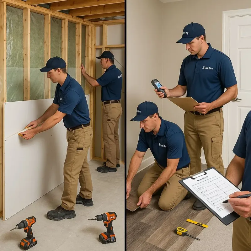 Repairs and Reconstruction process in Franklin County, IN